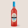 Edition Gourmet Lemberger Rosé alkoholfrei von WZG in der Flasche vor hellem Hintergrund.