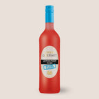 Edition Gourmet Lemberger Rosé alkoholfrei von WZG in der Flasche vor hellem Hintergrund.