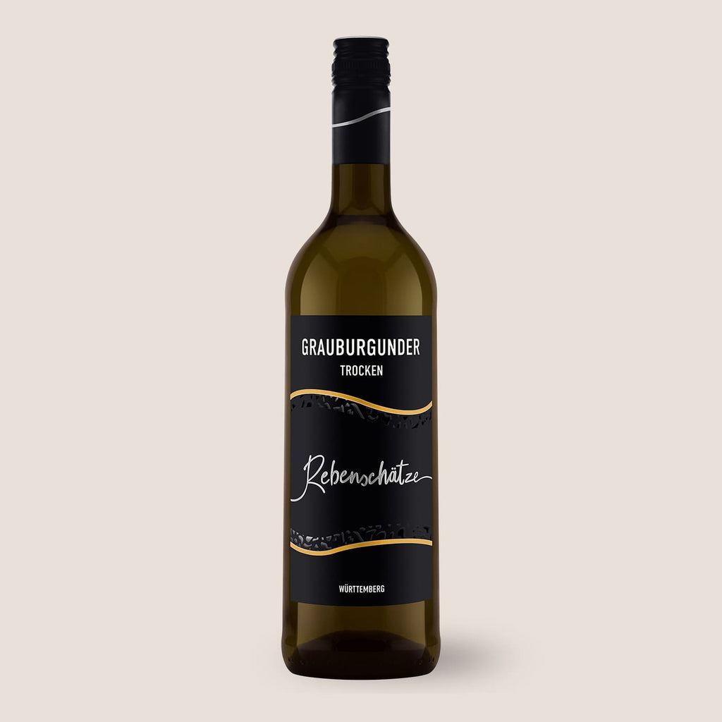Flasche Rebenschätze Grauburgunder Weißwein der WZG