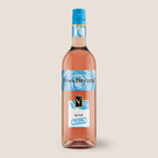 Süss & Fruchtig 0,0% VOL. Rosé von WZG in der Flasche vor hellem Hintergrund.