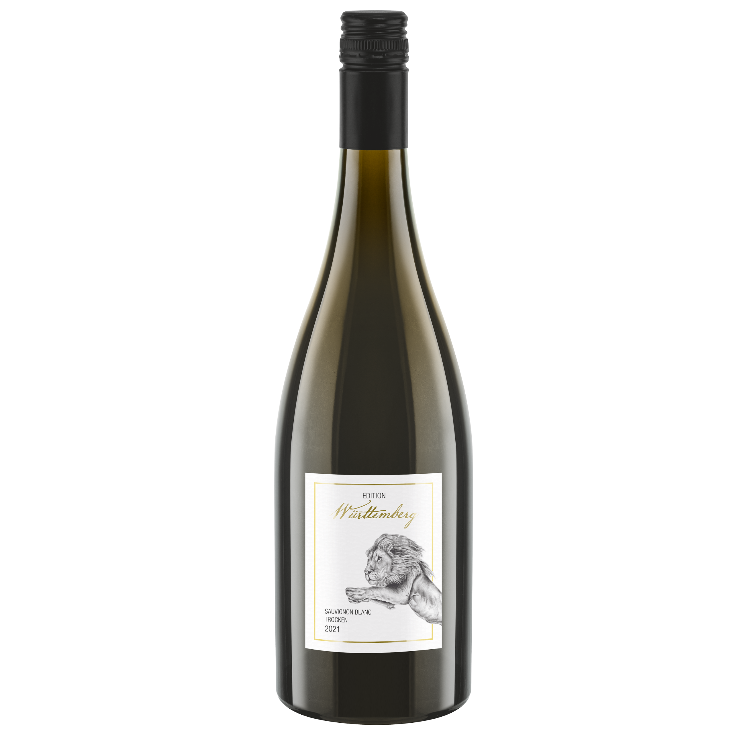 Weißweinflasche der Sorte Sauvignon Blanc aus dem WZG Weinshop
