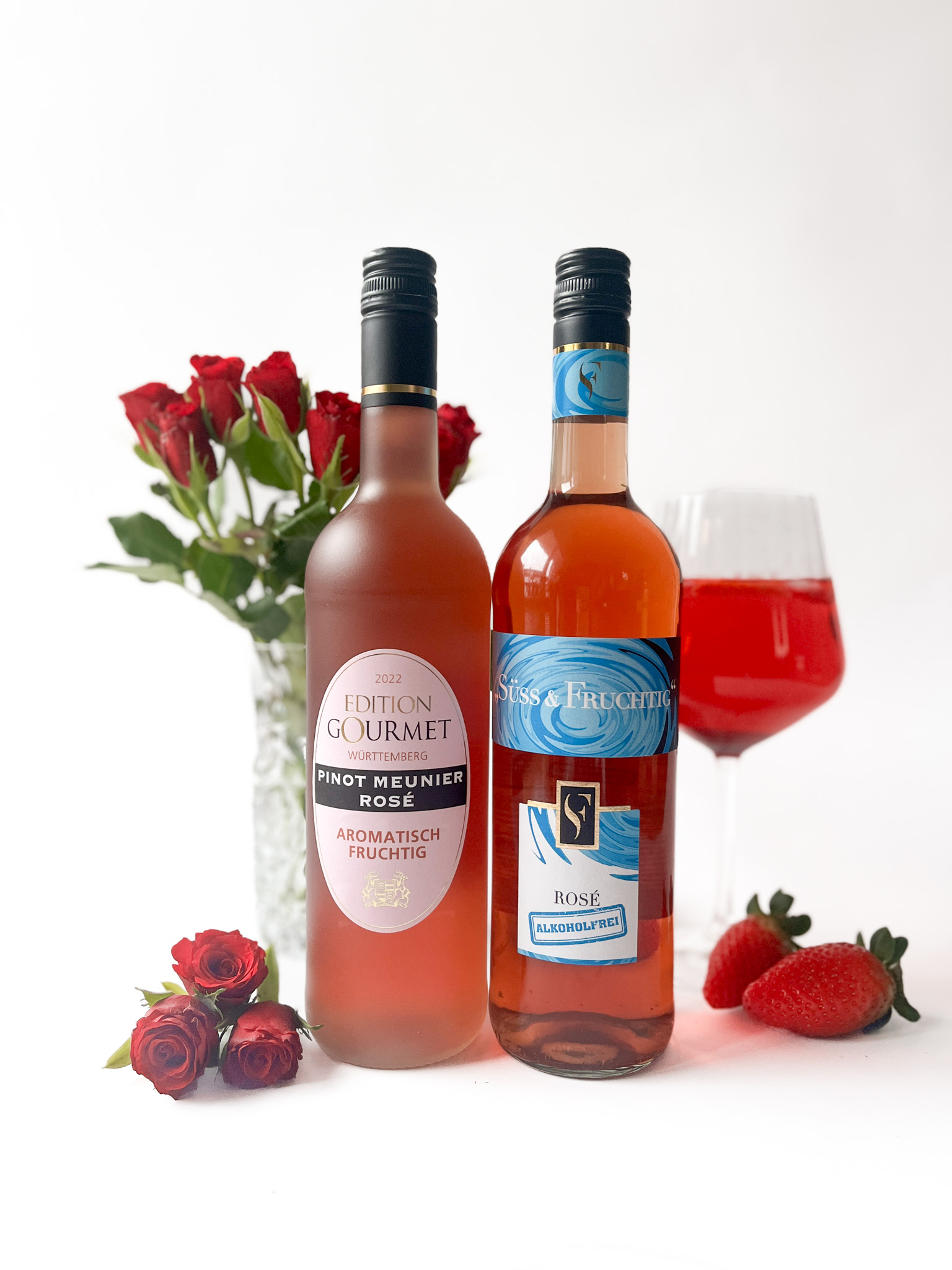 WZG Weinpaket Paket voller Liebe Rot und Rosé