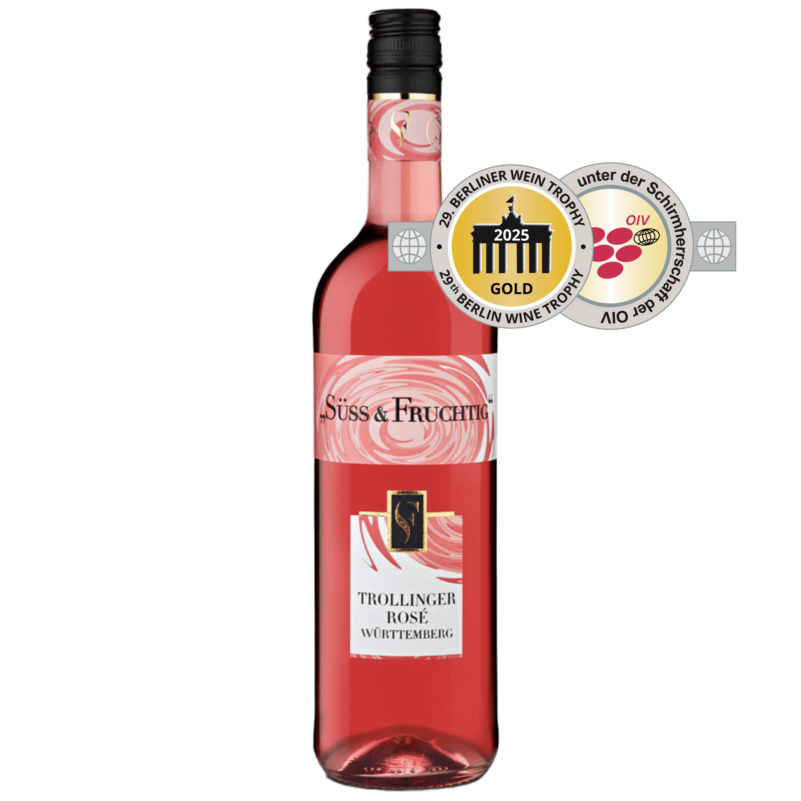 WZG Roséwein Süss und Fruchtig Trollinger mit Auszeichnung