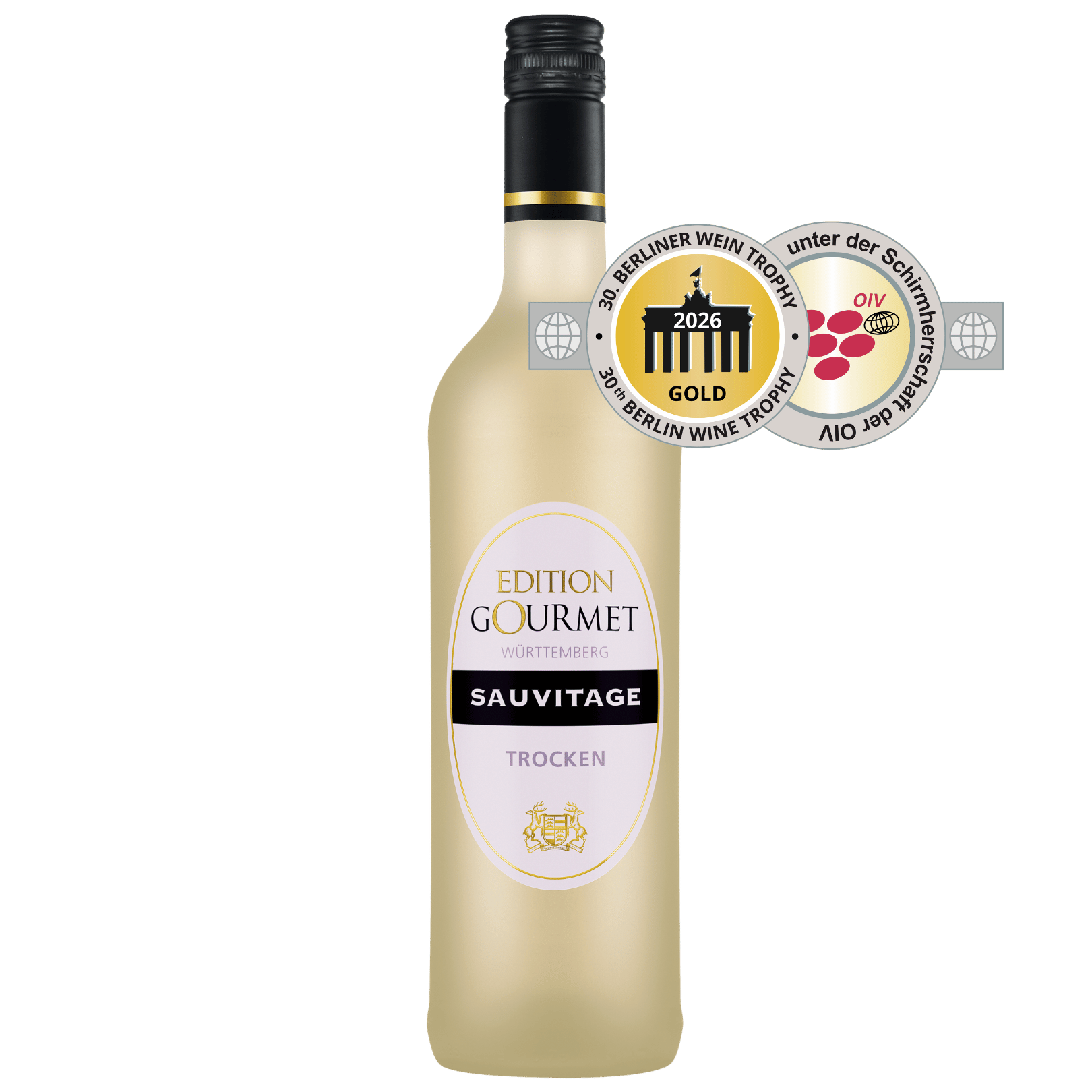 Edition Gourmet Sauvitage trocken mit Goldmedaille Berliner Wein Trophy 2026