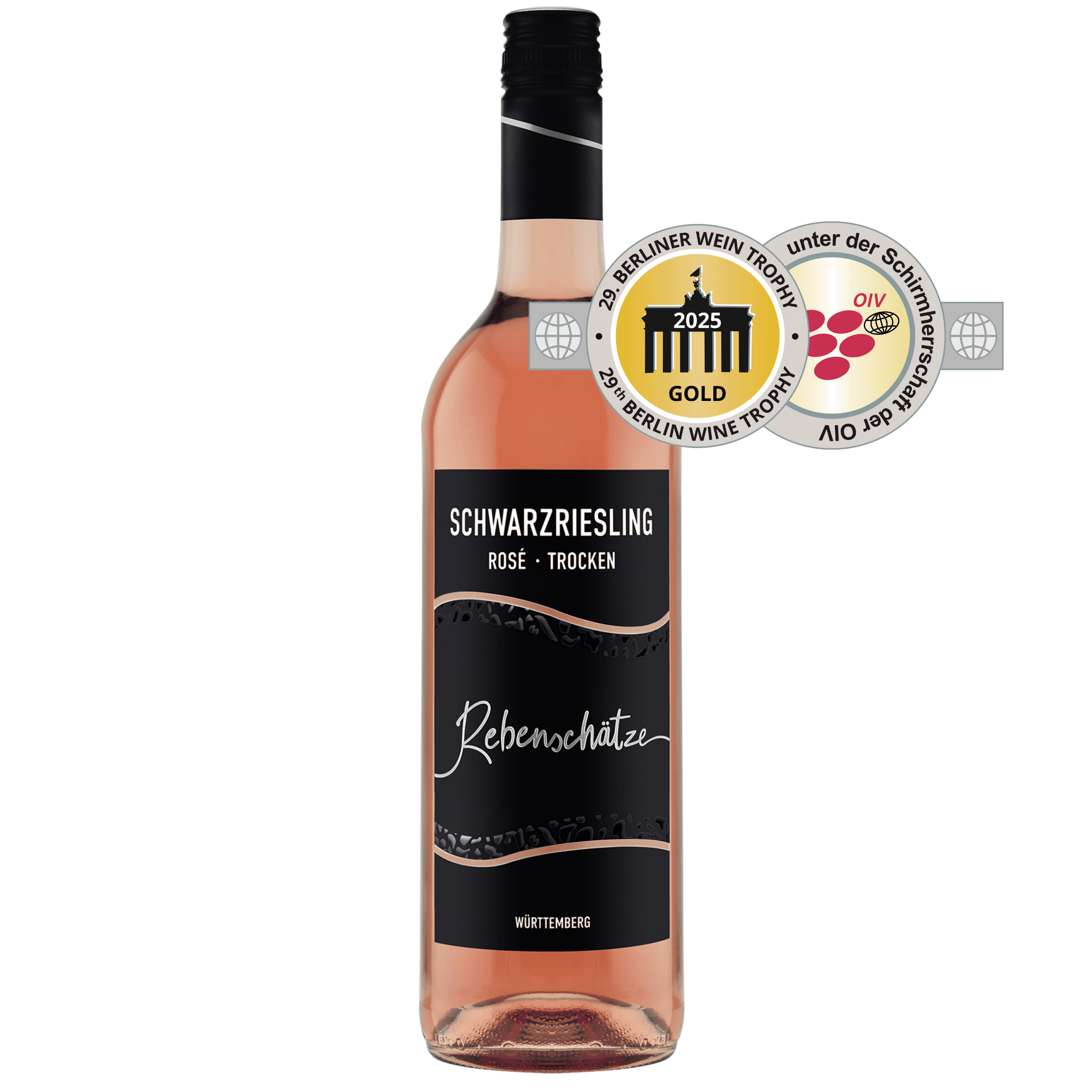 WZG Roséwein Rebenschätze Schwarzriesling Gold Auszeichnung