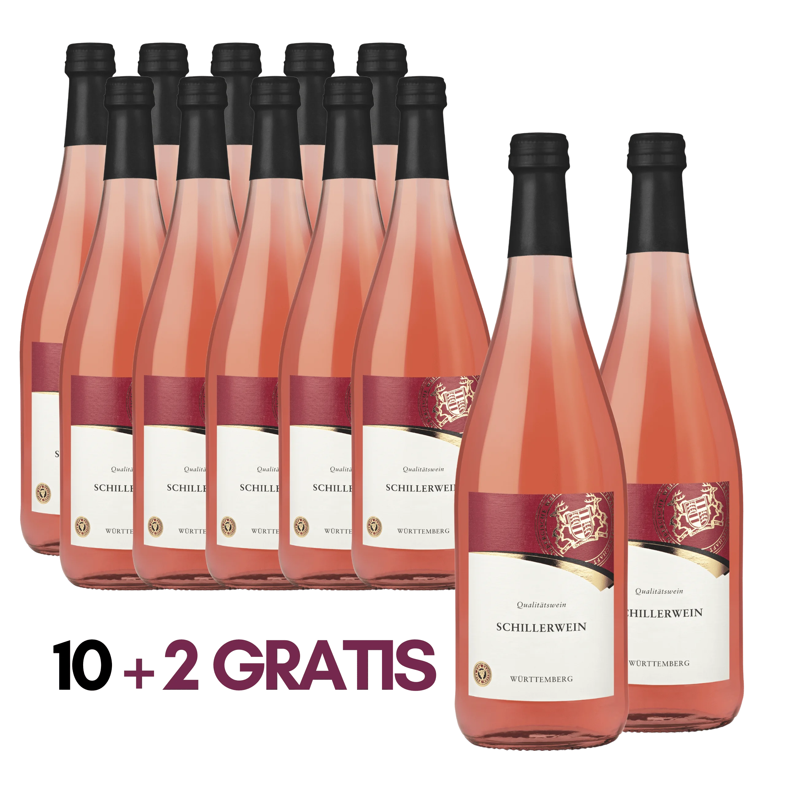 10+2 Württemberger Schillerwein 1,0l