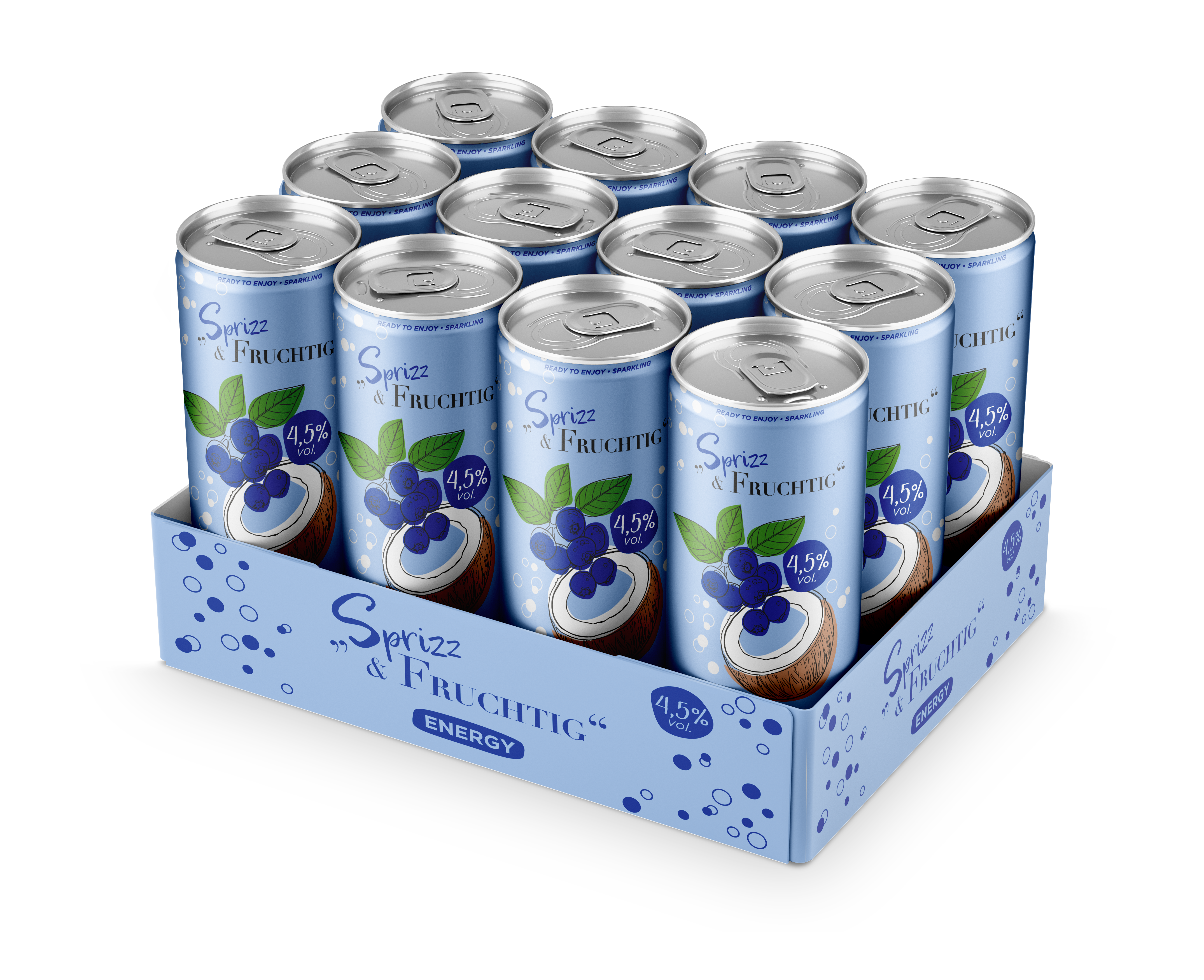 Sprizz & Fruchtig Energy 12 x 0,33L