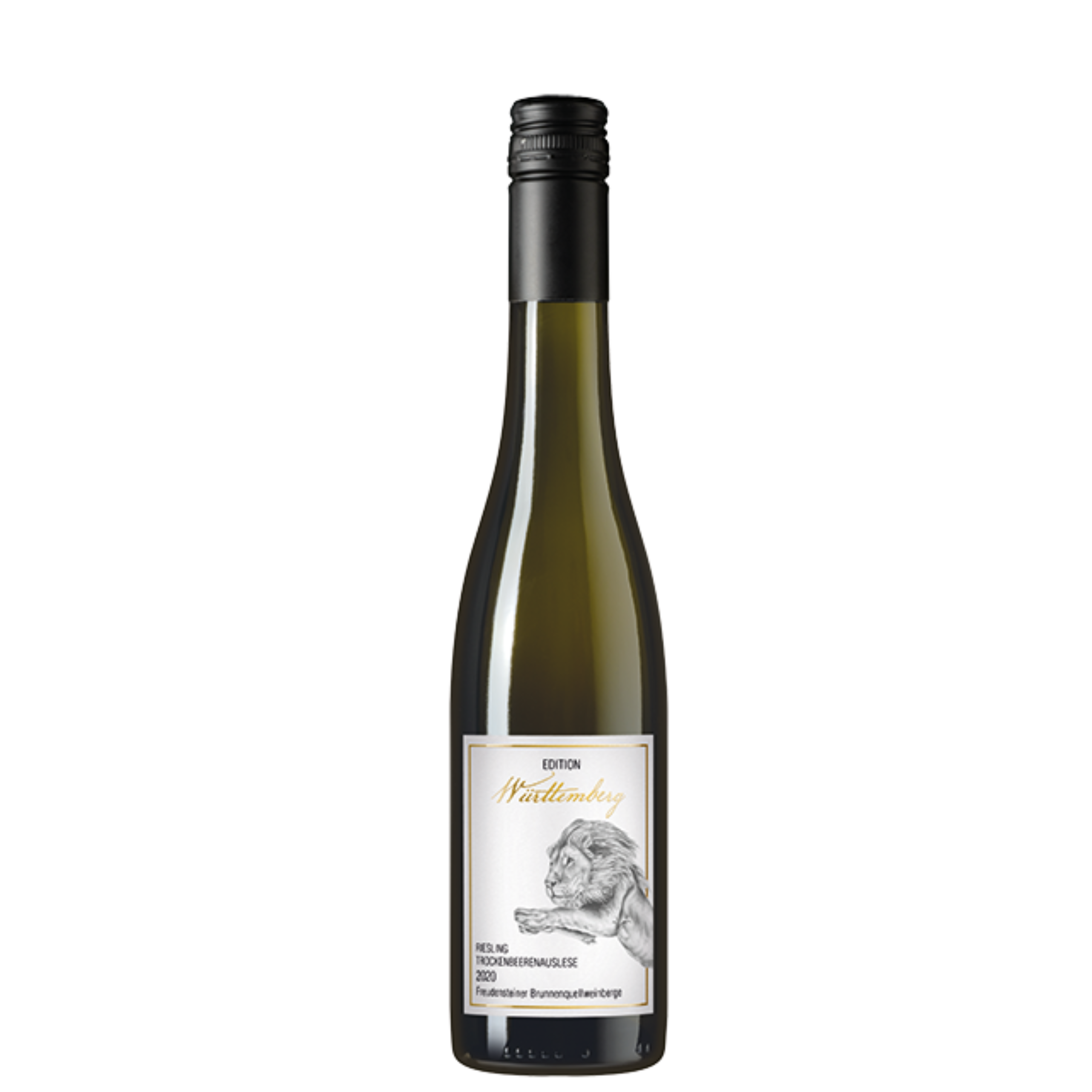 WZG Weißwein Edition Württemberg Riesling Trockenbeerauslese Weißweinflasche Edition Württemberg der Sorte Riesling Trockenbeerenauslese aus dem WZG Weinshop