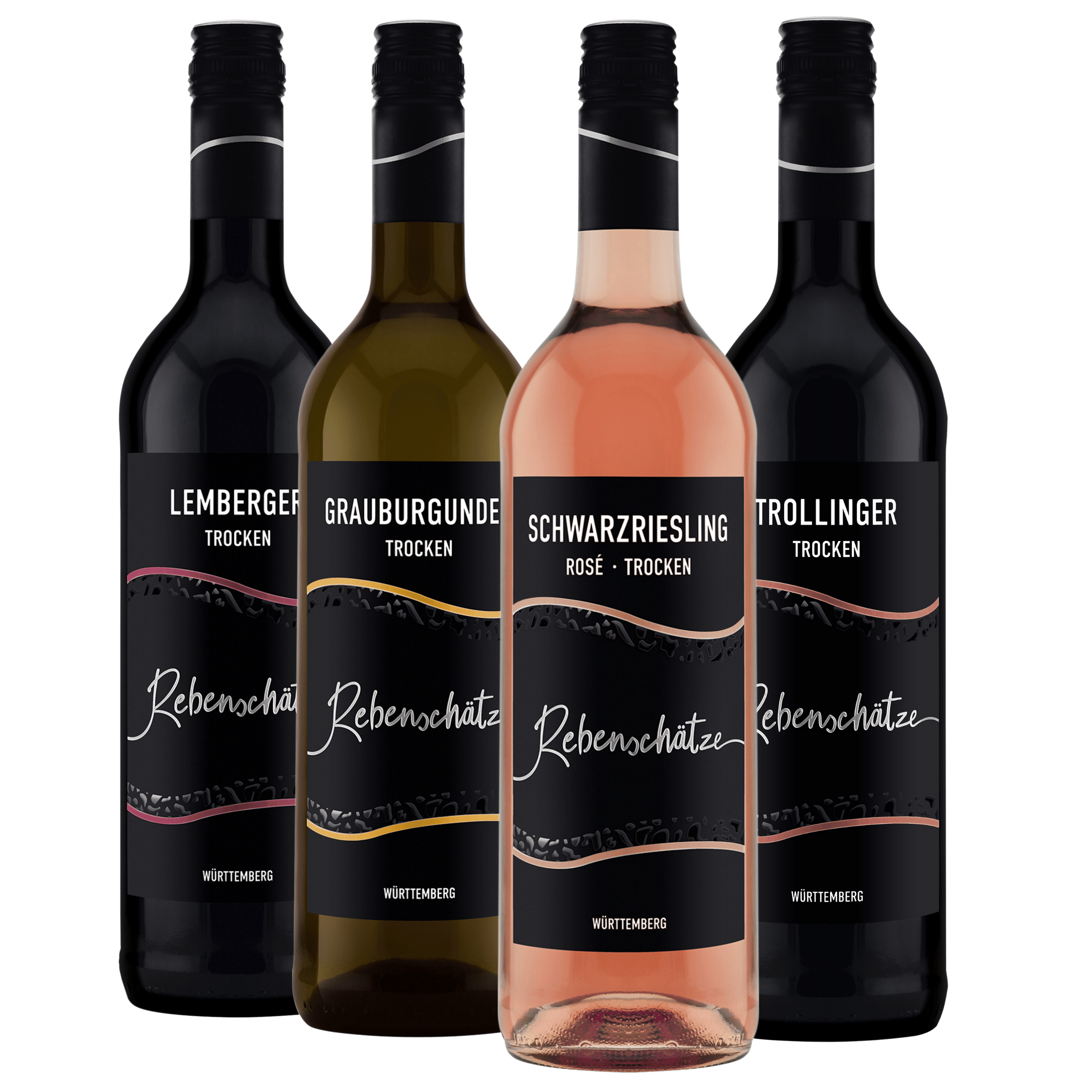Weinpaket der Serie Rebenschätze aus dem WZG Weinshop WZG Probierpaket Rebenschätze