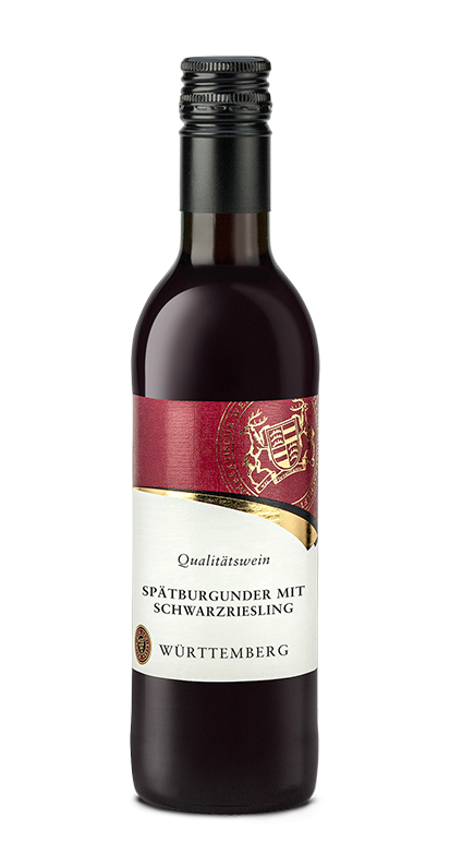 Württemberger Spätburgunder mit Schwarzriesling Kleinflasche