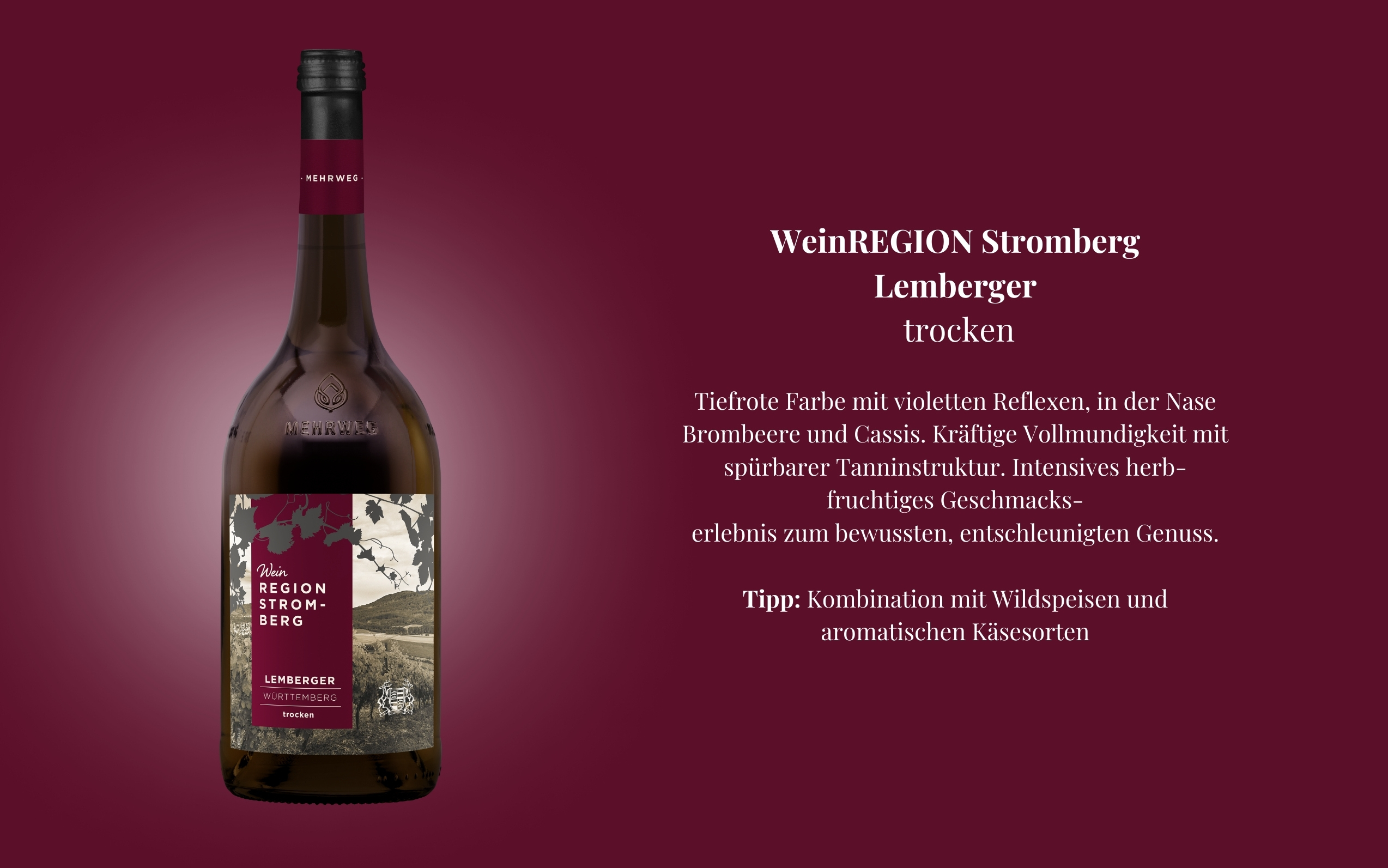 WZG Weinregion Stromberg Lemberger Rot