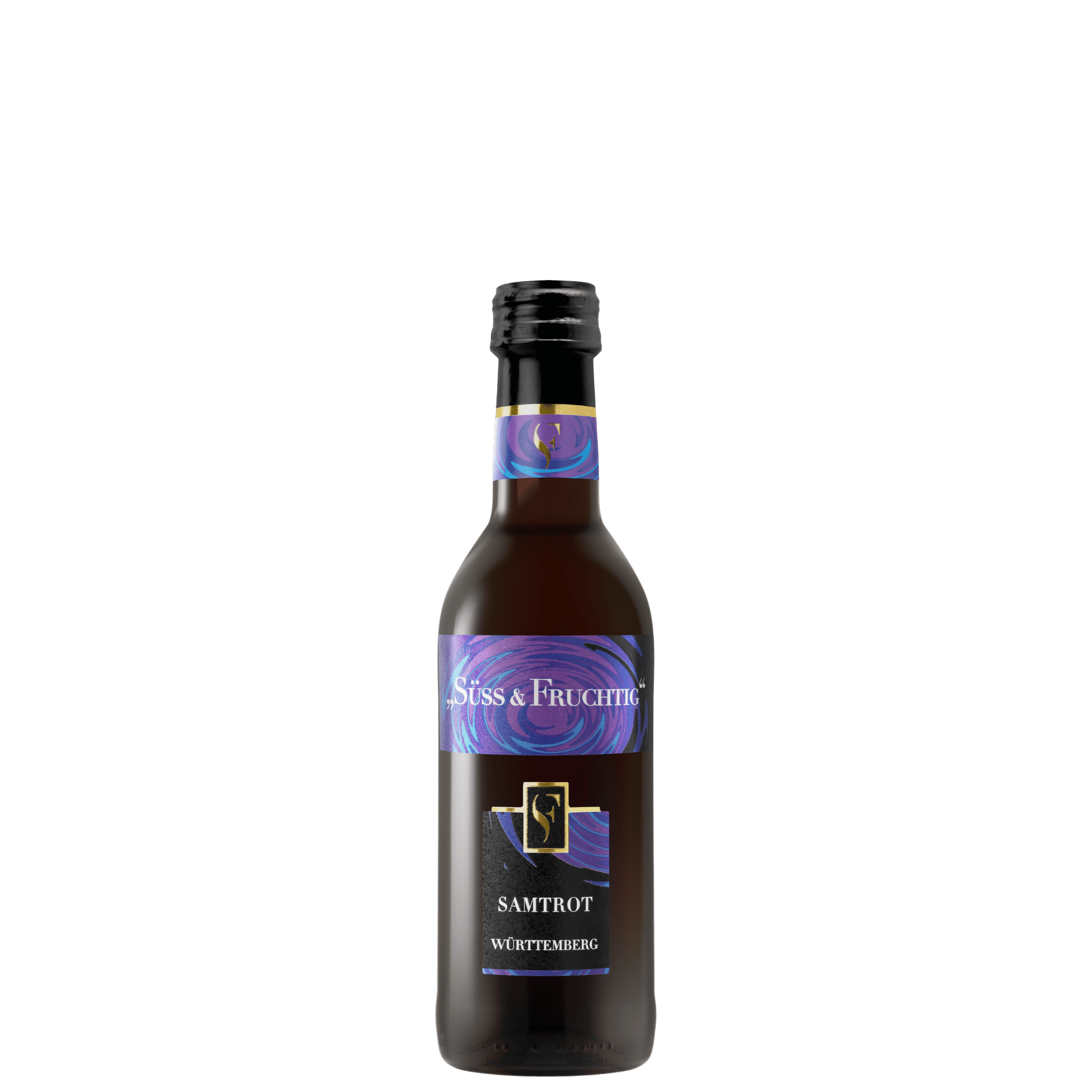 WZG Rotwein Kleinflasche Süss und Fruchtig Samtrot